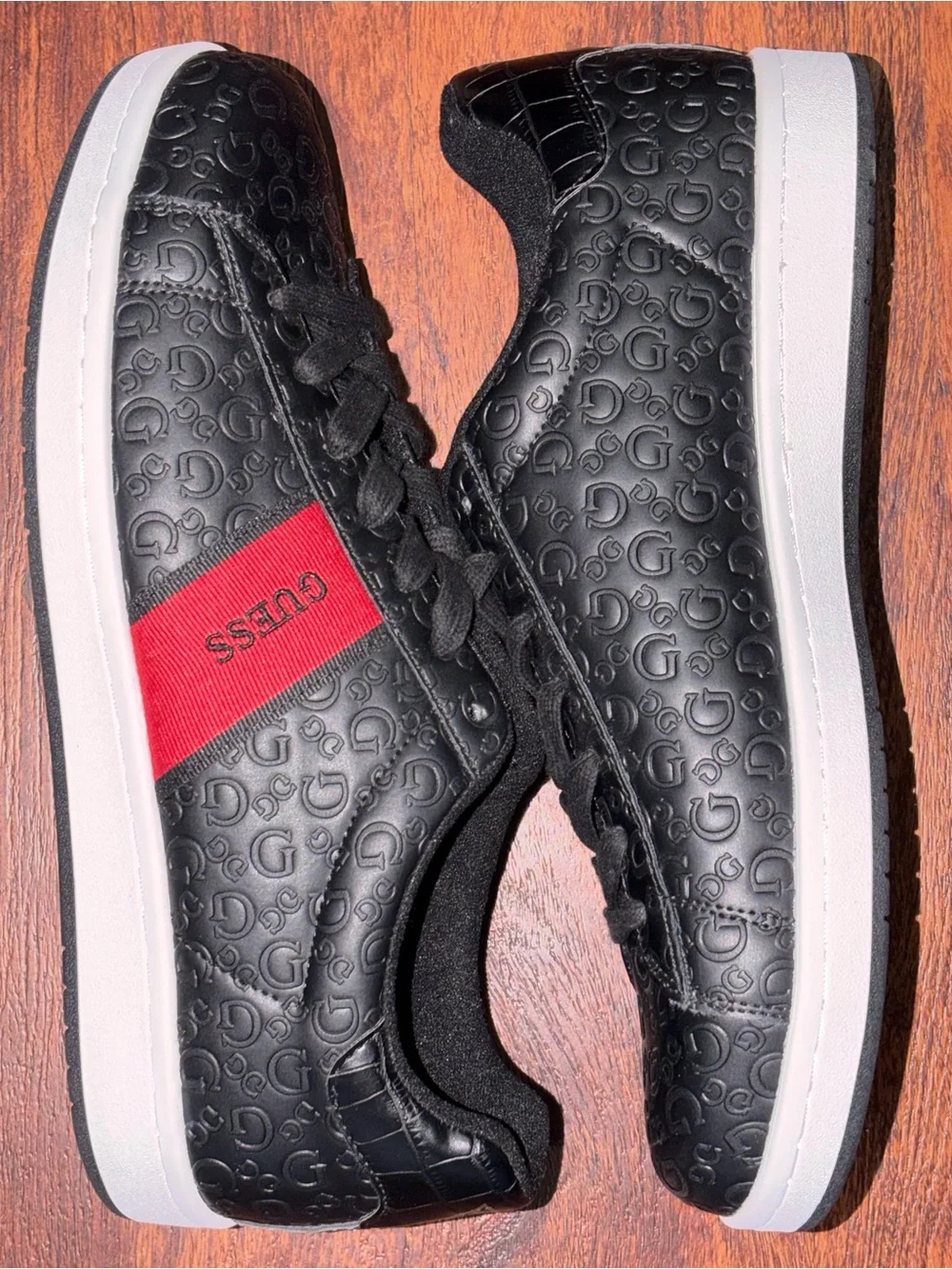 GUESS size 12 black shoes